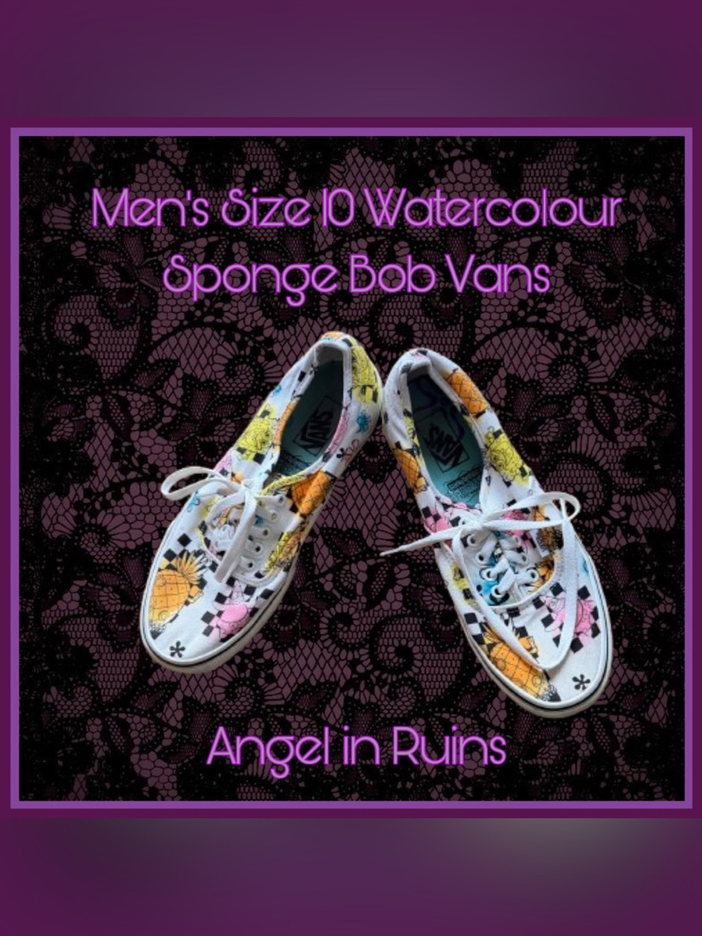 Watercolour SpongeBob Vans